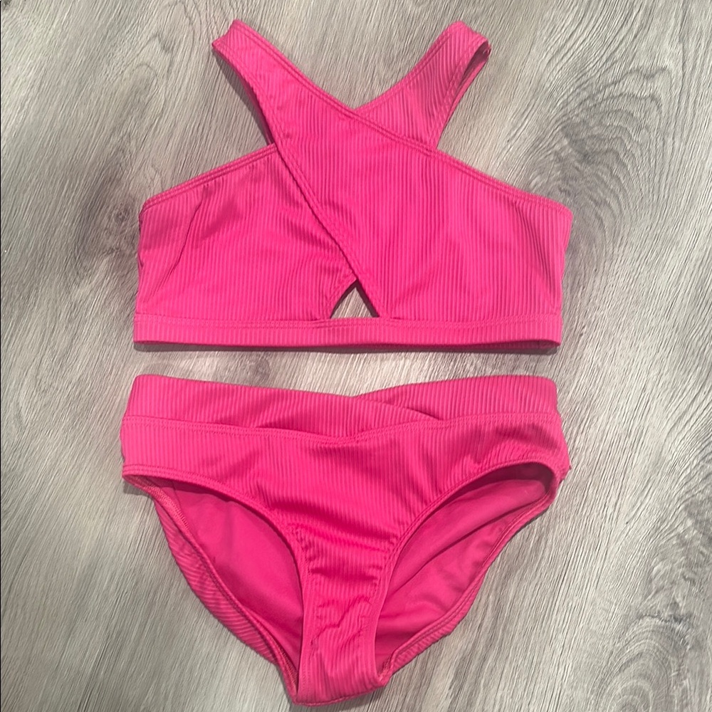 Abercrombie Kids Pink Swim Bikini